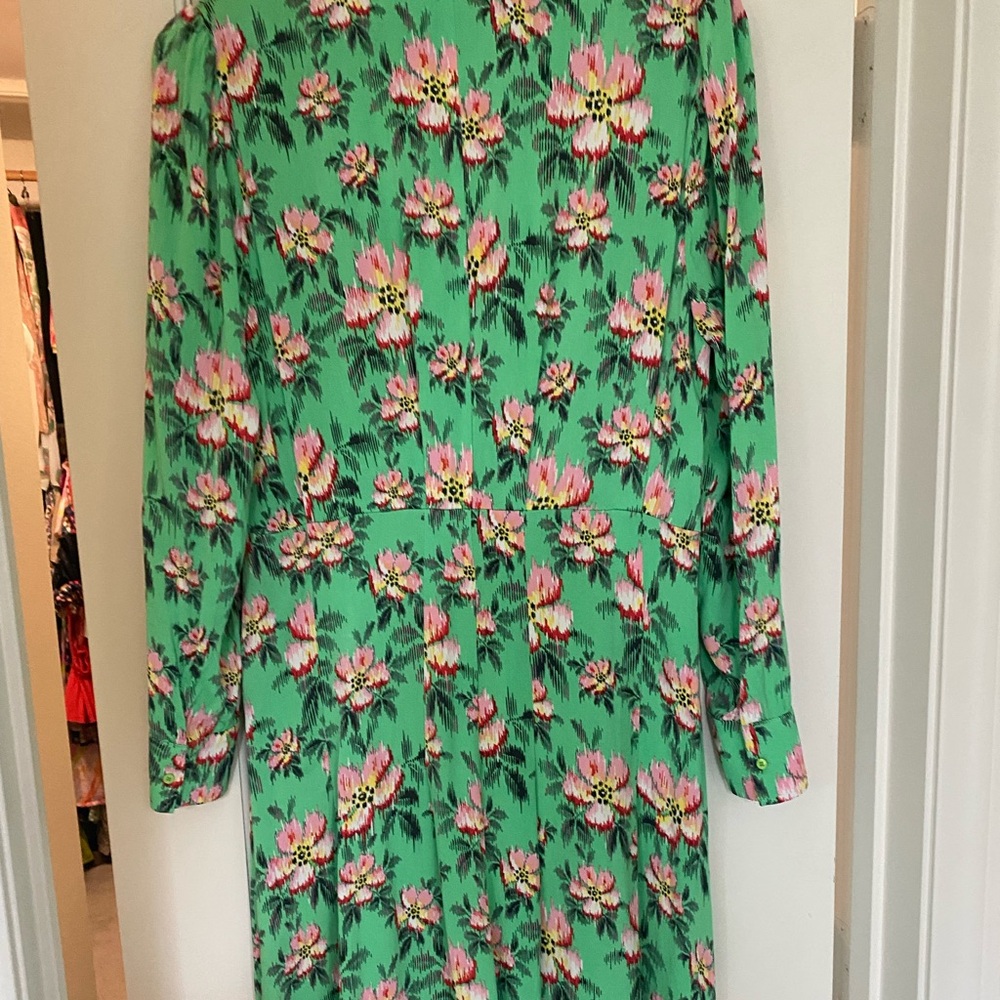 Danish designer Custommade floral long sleeve Rececca dress
